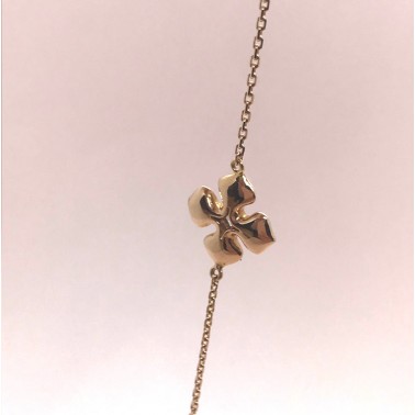 Bracelet"MelleLISA"en or rose et diamants blancs, Ohdislemoi-Joaillerie- Fait à Paris